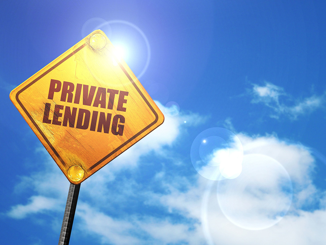 Non-Recourse Loan Private Lending Street Sign
